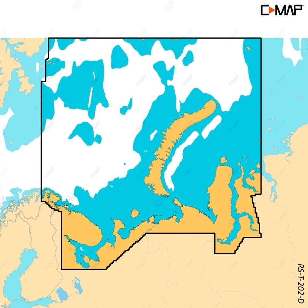 C-Map Discover X Chart Card Russian Federation North West