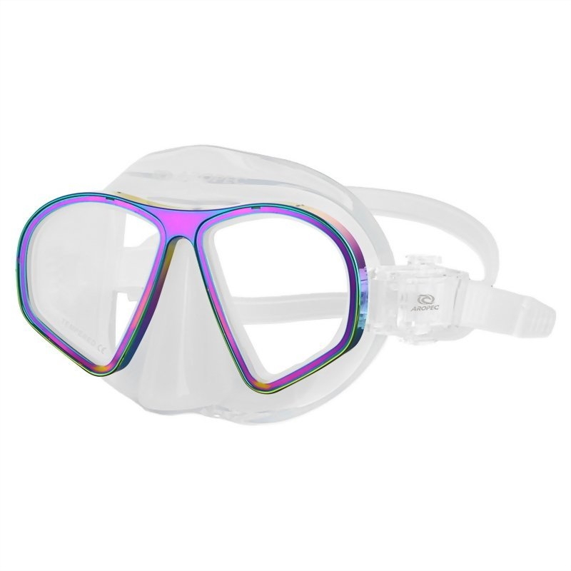 Aropec Aluminium Metallic Frame Adult Dive Mask