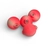 Sea Harvester Corkeys Floating Beads Qty 10 Small #12 Red