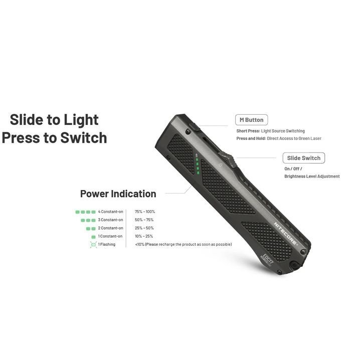 NITECORE EDC17 EDC Flashlight 1500 Lumen