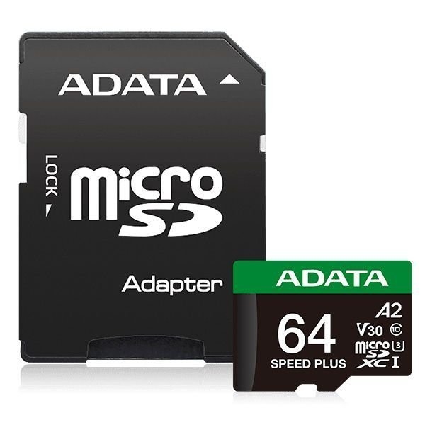 ADATA Speed Plus Micro SDXC Card 64GB