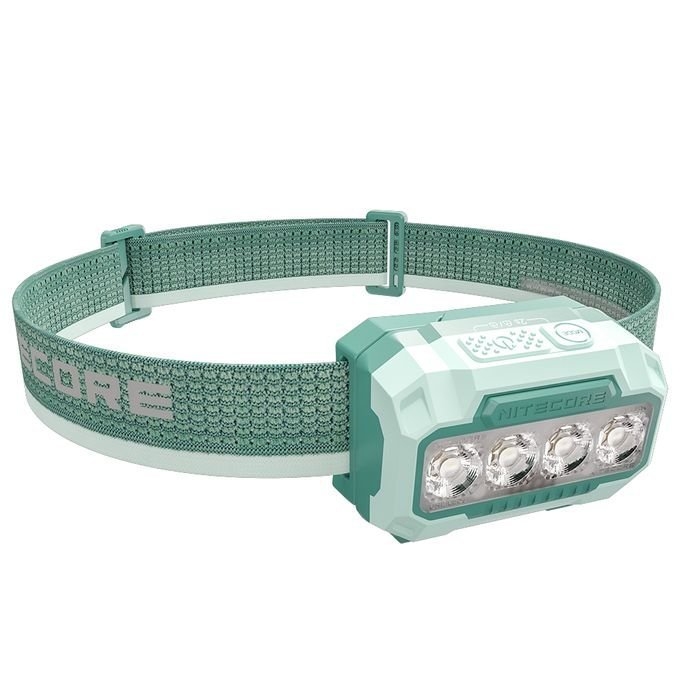 NITECORE USB Rechargeable LED Headlamp 600 Lumen Green