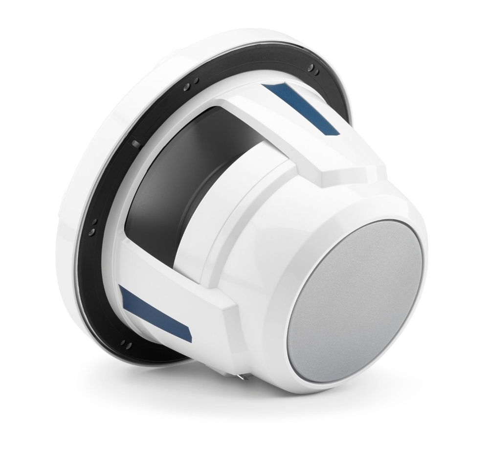 JL Audio M6 Marine Subwoofer Driver with LED 250mm 250W Gloss White Sport Grille