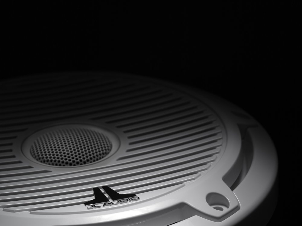 JL Audio M6 Marine Speakers Classic Grill White