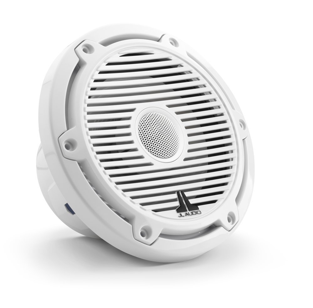 JL Audio M6 Marine Speakers Classic Grill White