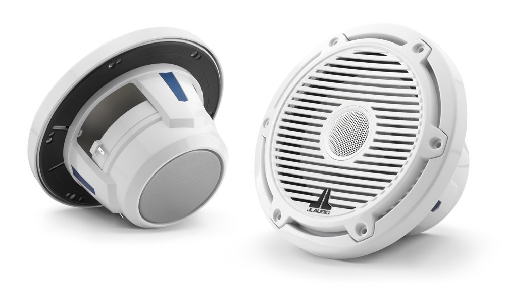 JL Audio M6 Marine Speakers Classic Grill White