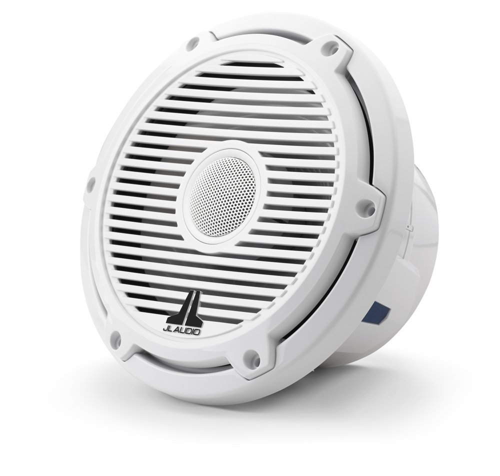 JL Audio M6 Marine Speakers Classic Grill White