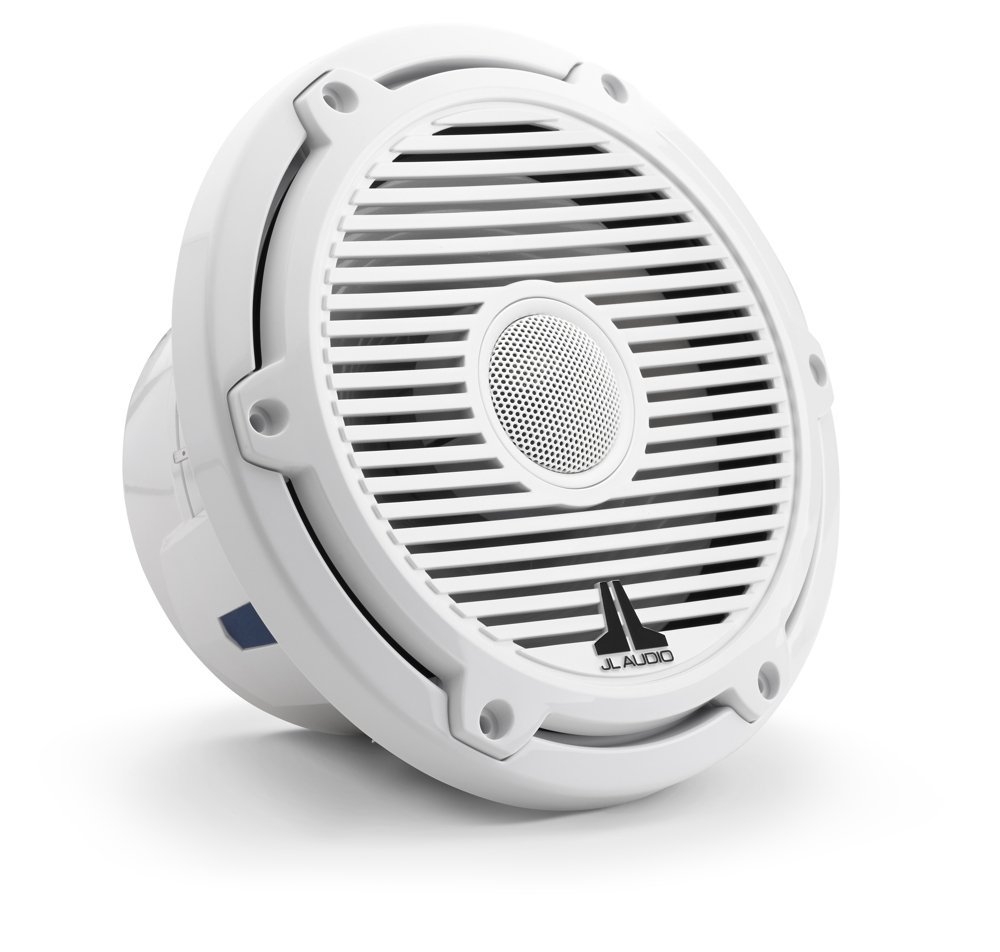 JL Audio M6 Marine Speakers Classic Grill White