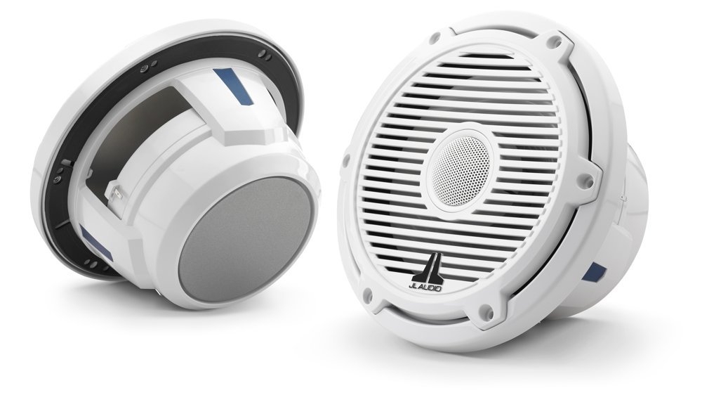 JL Audio M6 Marine Speakers Classic Grill White