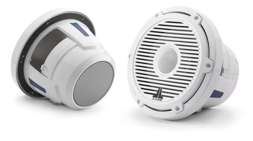 JL Audio M6 Marine Speakers Classic Grill White