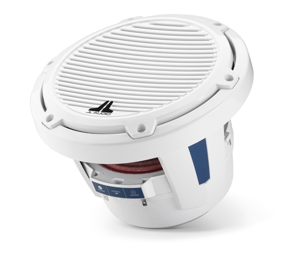 JL Audio Marine Subwoofer Driver 200mm 4ohm Gloss White Classic Grille