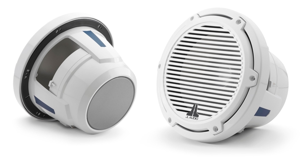 JL Audio Marine Subwoofer Driver 200mm 4ohm Gloss White Classic Grille