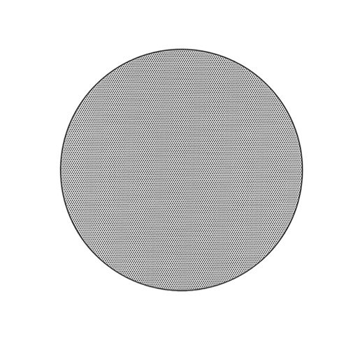 JL Audio M6-8TIB Marine Thin-Line Subwoofer with Round White Luxe Grille 250W