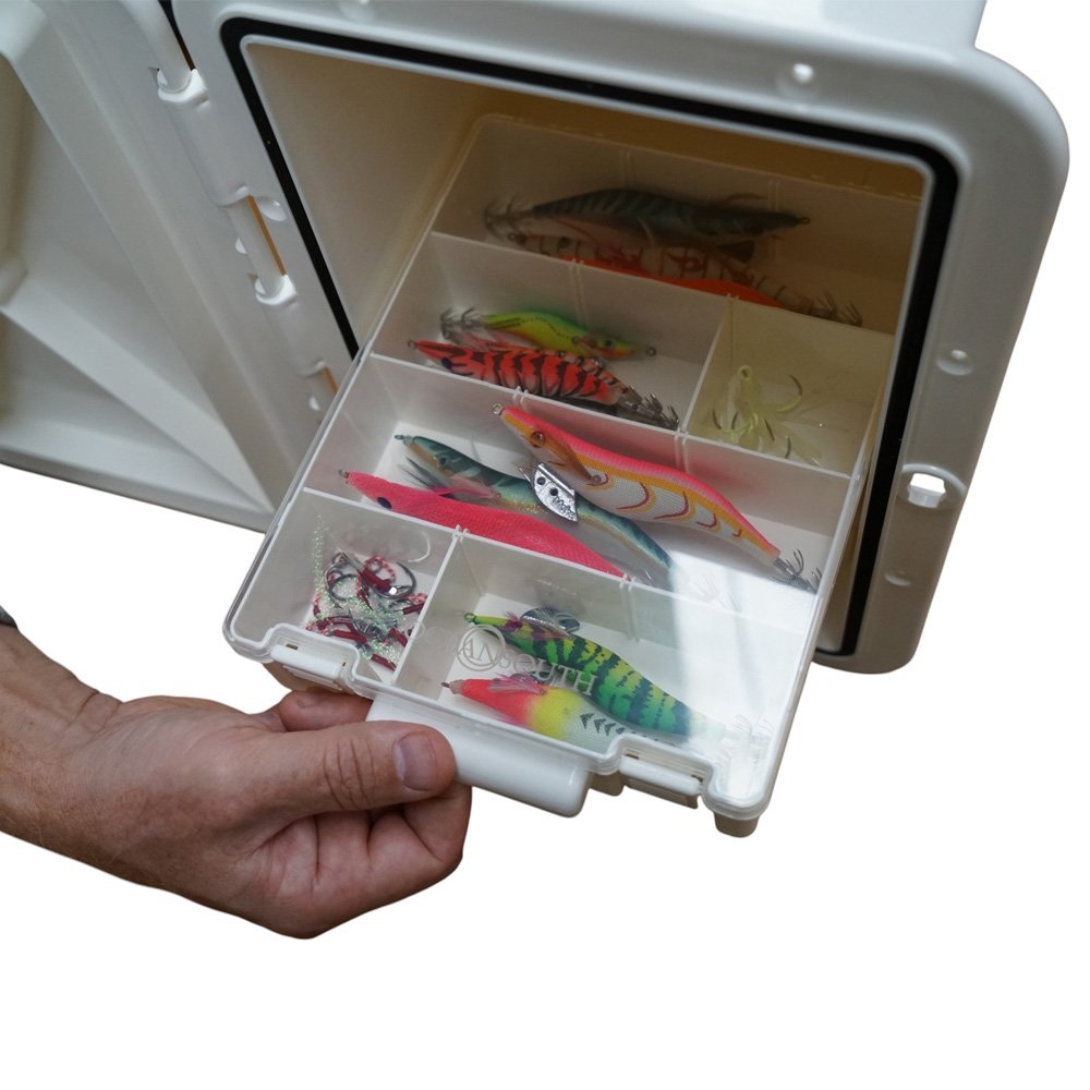 Oceansouth Hatch Tackle Tray Storage Box with 5 Tackle Boxes