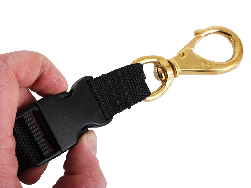 Aropec Quick Release Dive Accessory Holder with Removeable Buckle Black