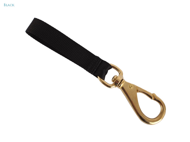 Brass Dive Catch Bag Swivel Snap and Lanyard