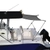 Oceansouth Hard Top Stern Shade Extension Kit 2.6 x 2m Grey