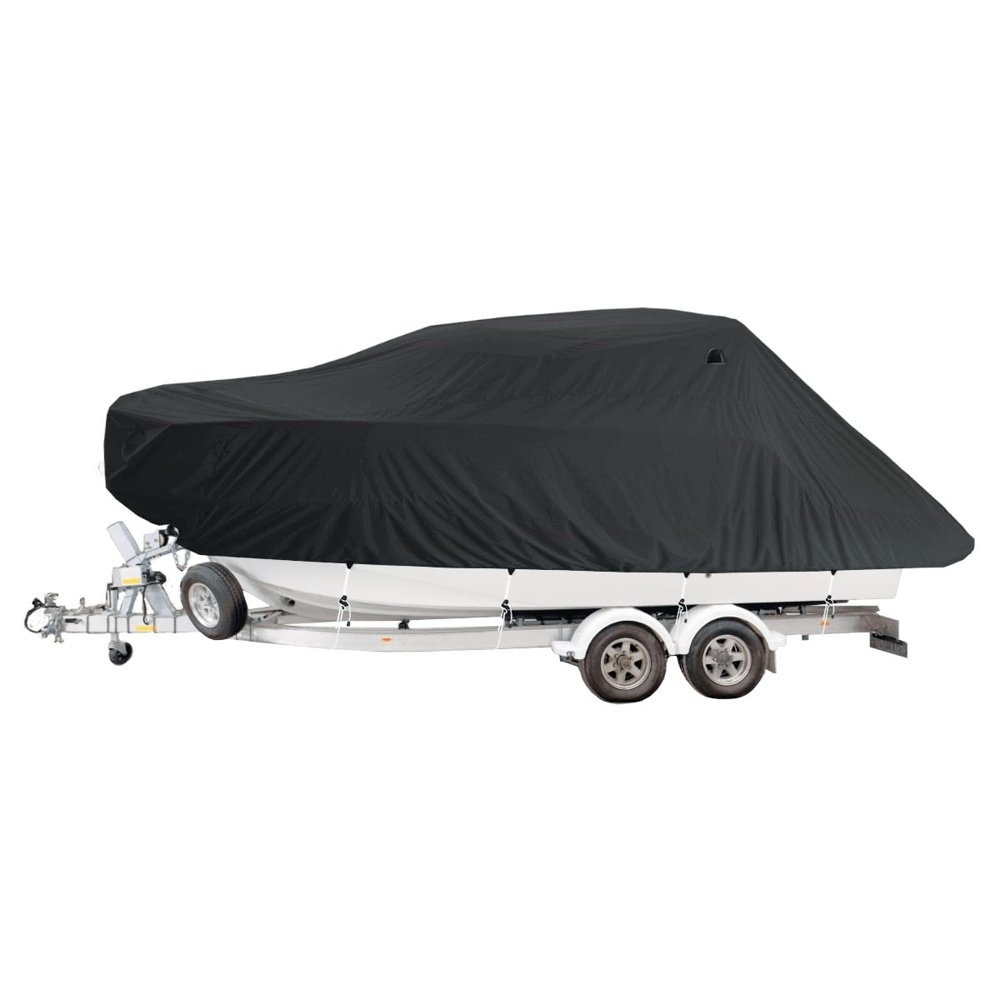Oceansouth Universal Pilot/Cruiser Boat Cover 9.0-10.5m Black