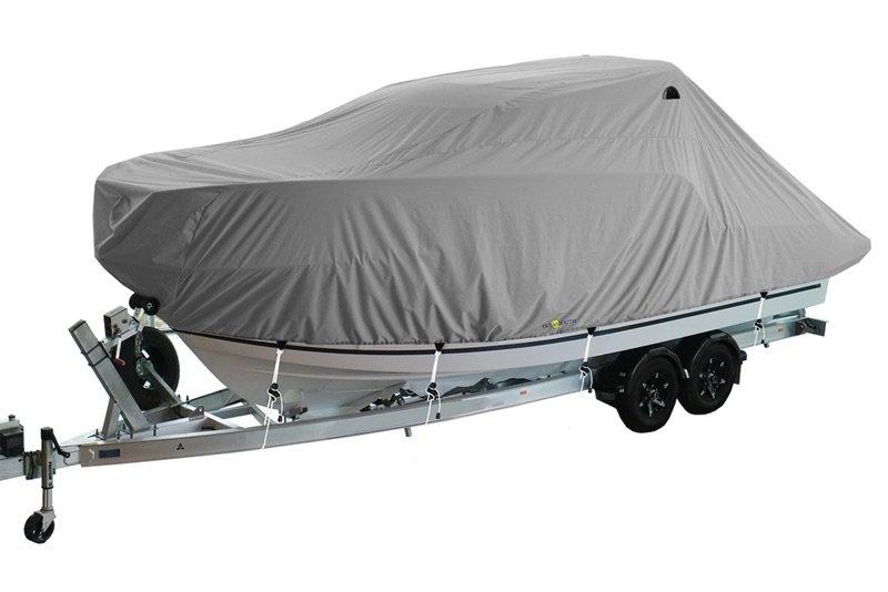 Oceansouth Universal Pilot/Cruiser Boat Cover 9.0-10.5m Grey