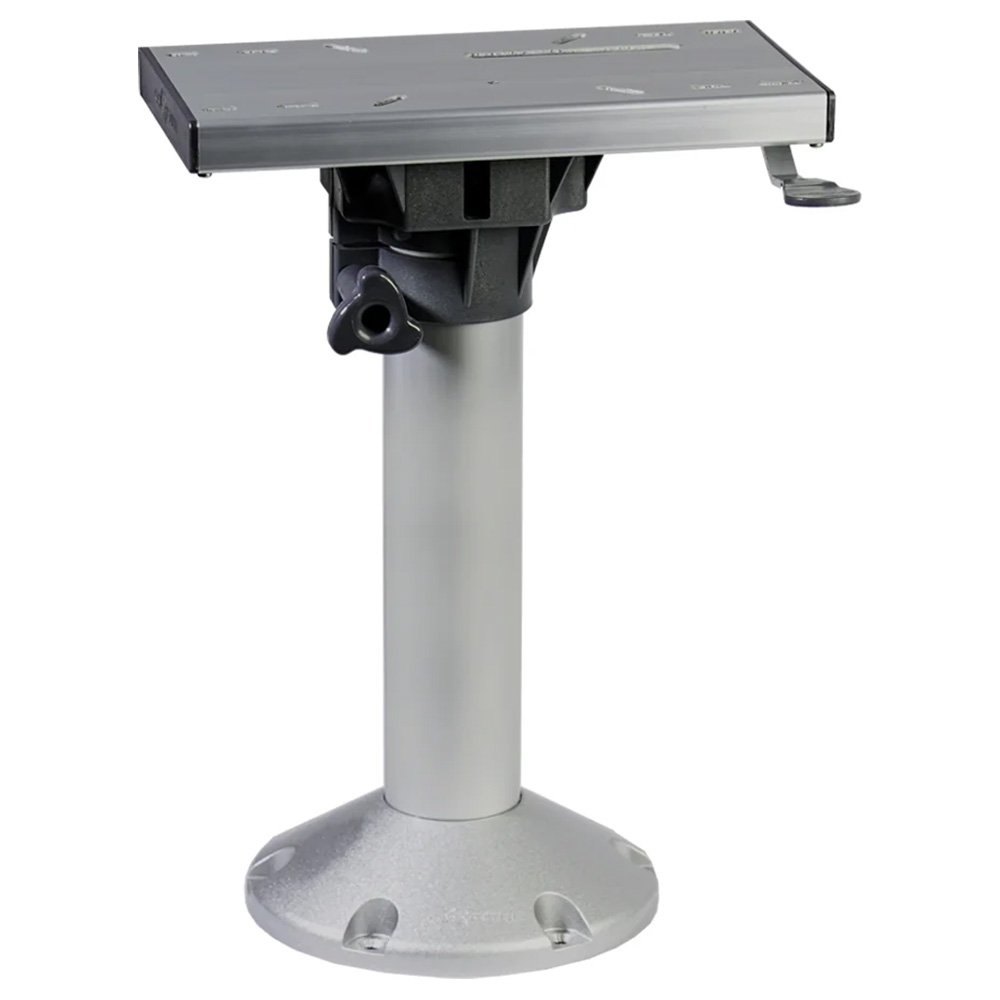 Oceansouth Fixed Boat Seat Pedestal with Slider MA-772-2S 450mm / 18in