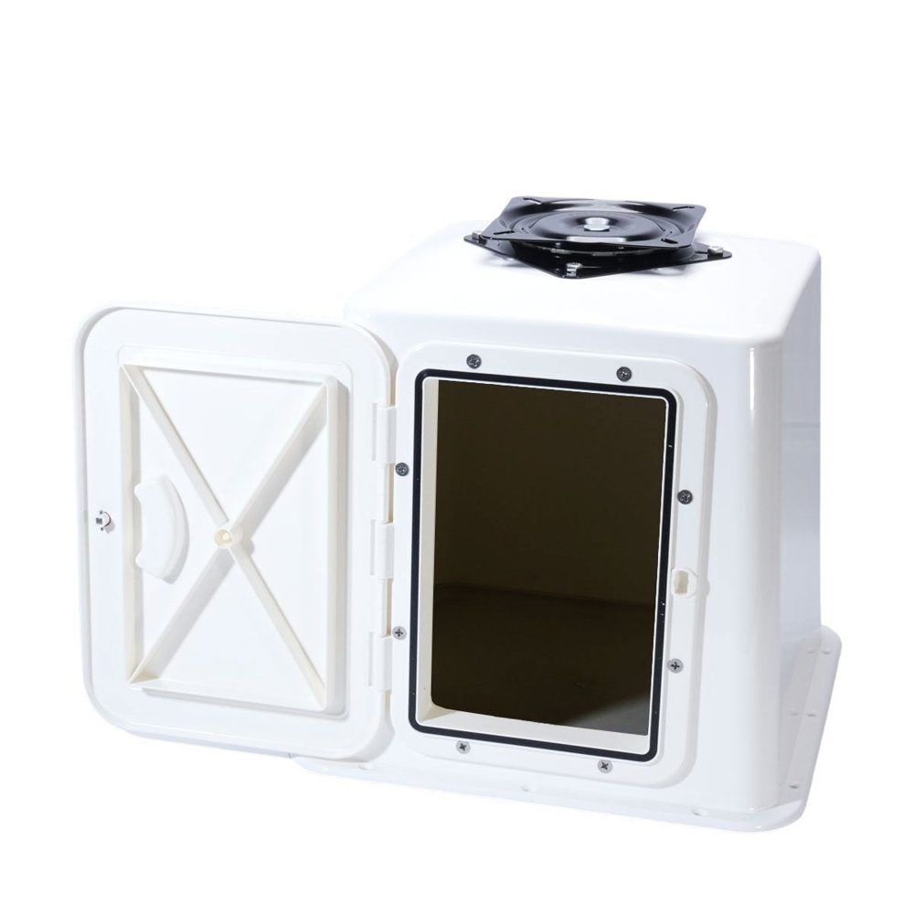 Oceansouth Boat Seat Box with Waterproof Storage Hatch 415mm