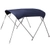 Oceansouth 4 Bow Stainless Steel Cruiser Bimini 1.8m-2.1m Blue