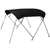Oceansouth 4 Bow Stainless Steel Cruiser Bimini 1.8m-2.1m Black