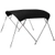 Oceansouth 4 Bow Stainless Steel Cruiser Bimini 2.4m-2.7m Grey