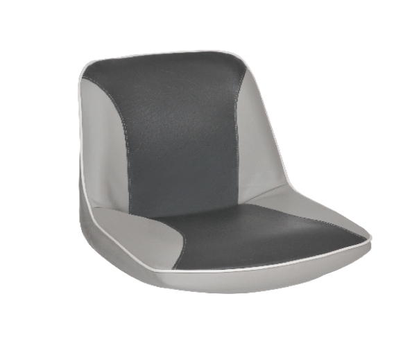 Oceansouth Upholstered C-Seat Boat Seat Grey/Charcoal