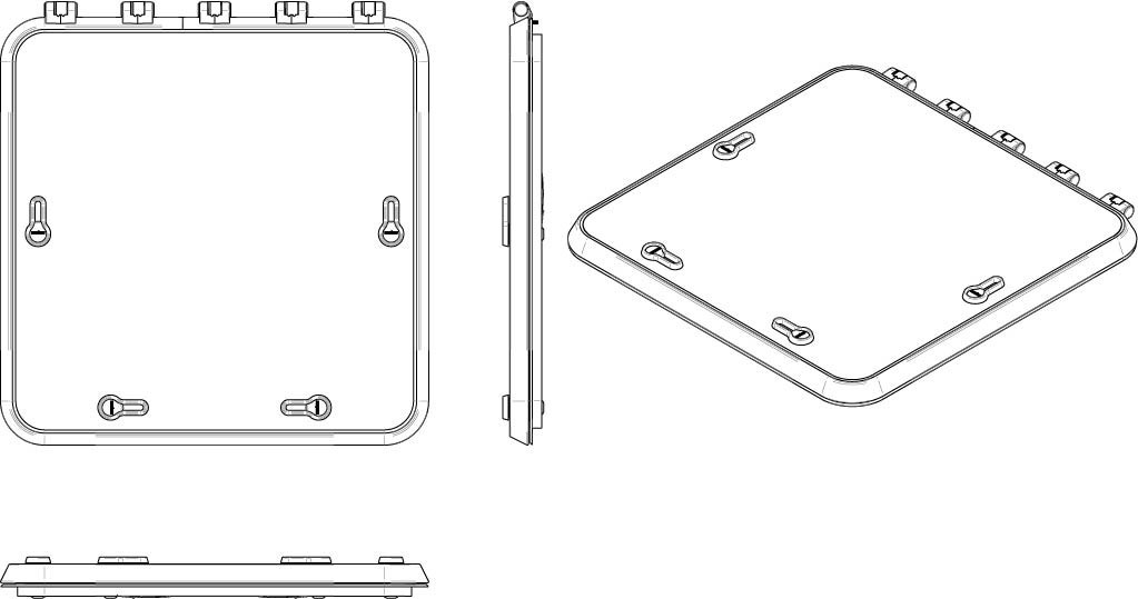 VETUS Magnus Escape Hatch Type 6363SL - Damaged packaging