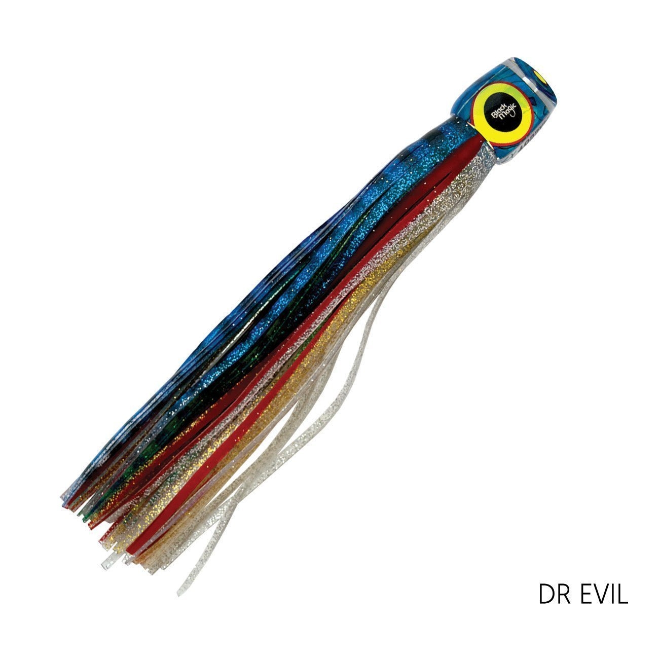 Black Magic Maggot XT Game Lure 200mm Wire Rigged Dr Evil