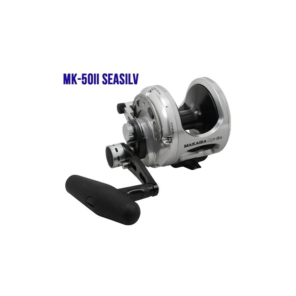 Okuma Makaira SEa 50 2-Speed Lever Drag Game Reel Matte Black