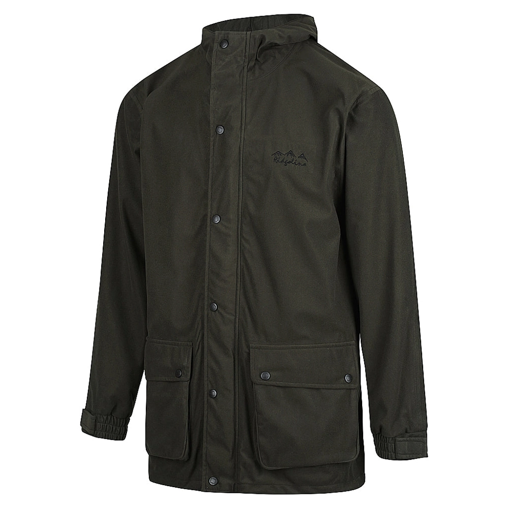 Ridgeline Mallard Mens Waterproof Jacket Olive 4XL Ridgeline Mallard Mens Waterproof Jacket Olive 4XL