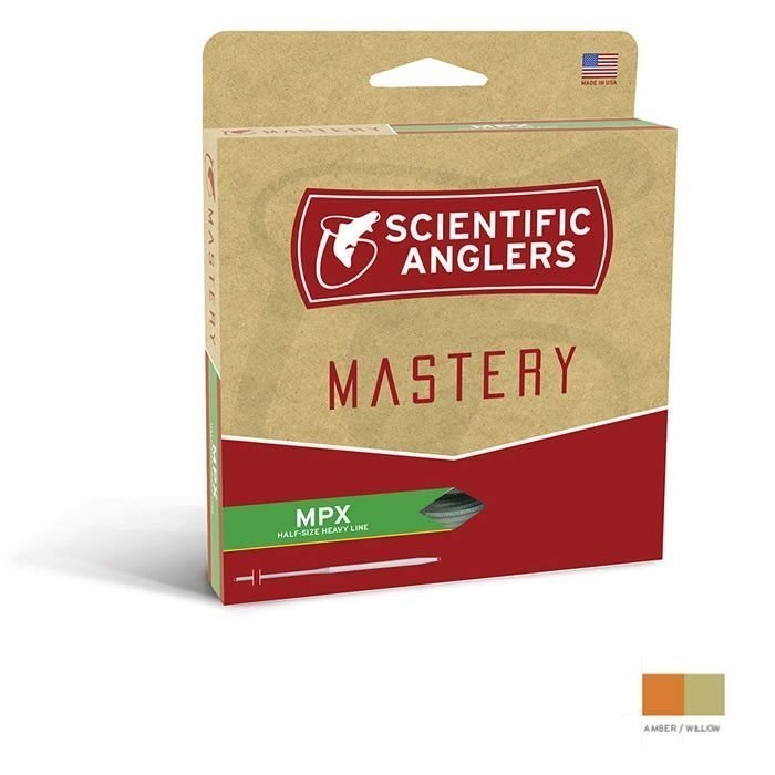 Scientific Anglers Mastery MPX Floating Fly Line Amber/Willow WF-3-F