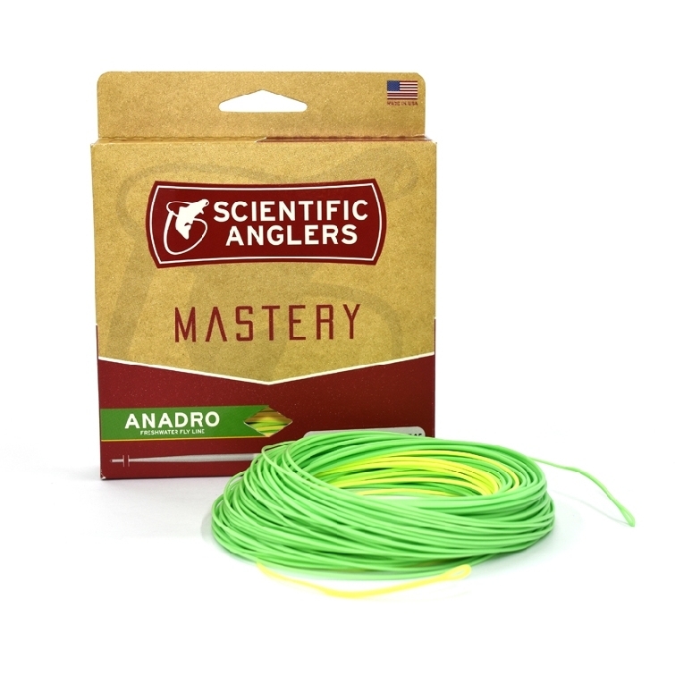 Scientific Anglers Mastery Anadro/Nymph WF5F Floating Fly Line Green/Yellow