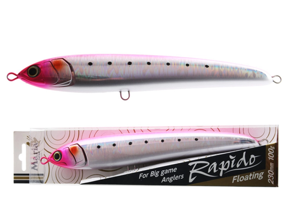Maria Rapido Floating Stickbait 230mm 100g Pink Sardine Maria Rapido Floating Stickbait 230mm 100g Pink Sardine