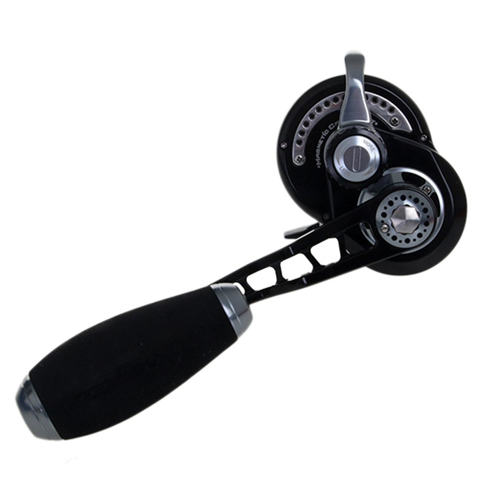 Maxel Transformer F30CH High-Speed Jigging Reel Black/Gunsmoke