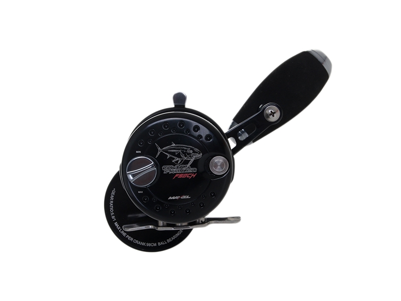 Maxel Transformer F50CH High-Speed Jigging Reel Black/Gunsmoke
