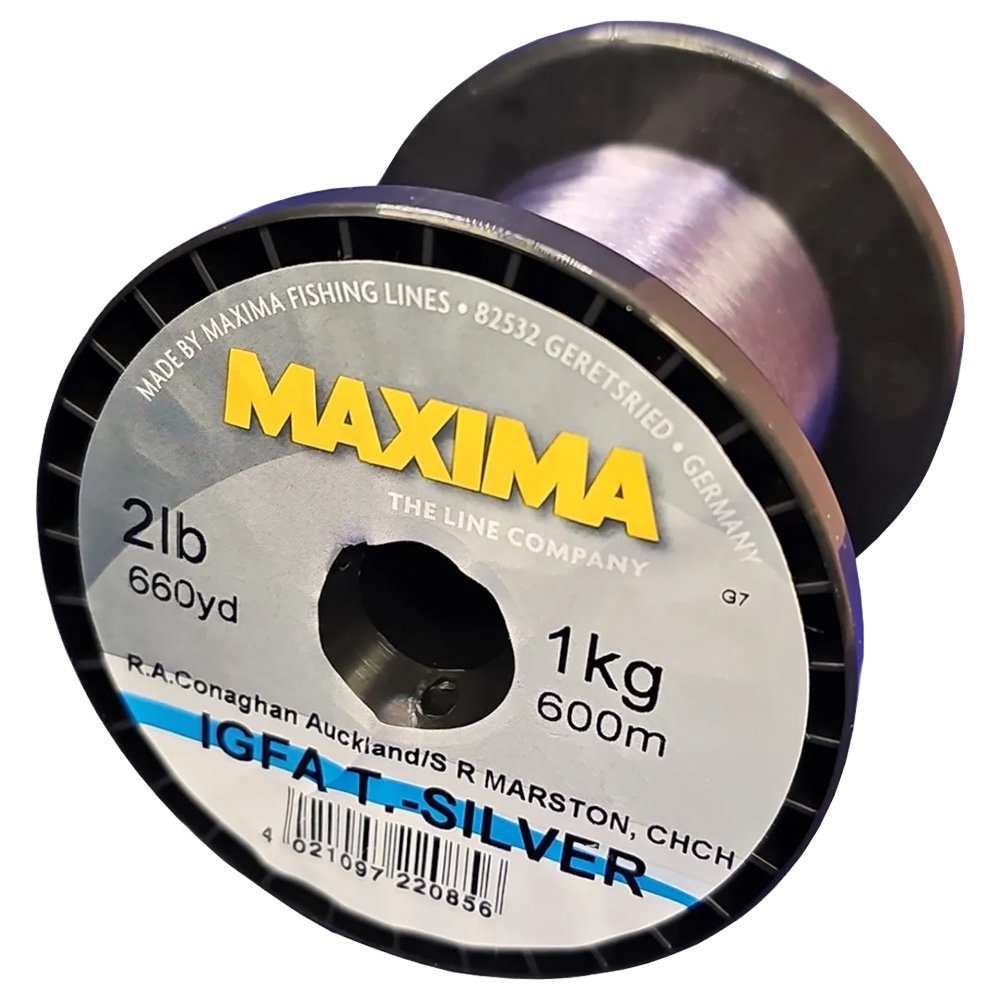 Maxima IGFA Class Monofilament Tournament Silver 600m 8kg