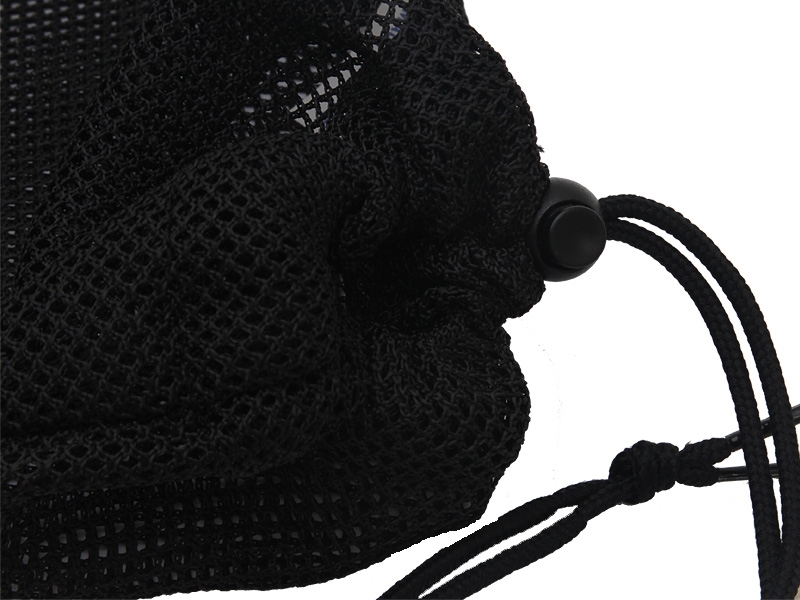 Mesh Storage Bag Black 19 x 48cm 