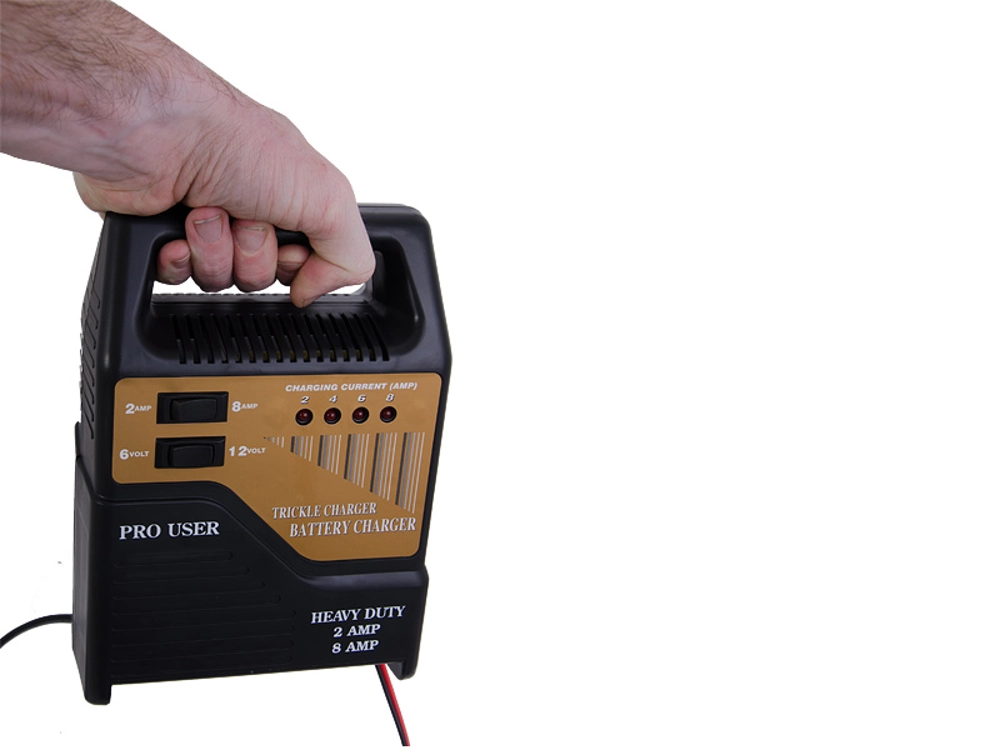Heavy Duty Car Battery Charger for 6V and 12V Battery 8amp Heavy Duty Car Battery Charger for 6V and 12V Battery 8amp