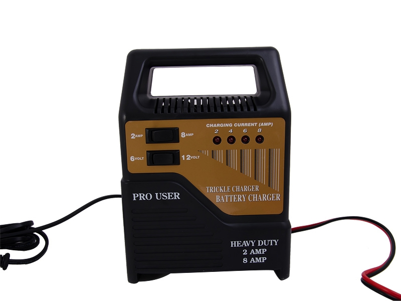 Heavy Duty Car Battery Charger for 6V and 12V Battery 8amp