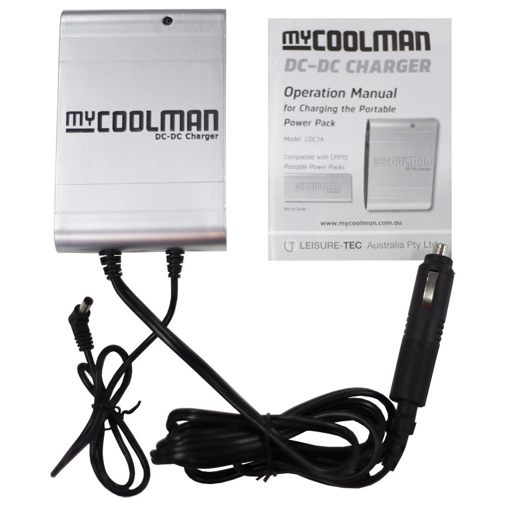 myCOOLMAN Portable Battery Pack DC-DC Charger
