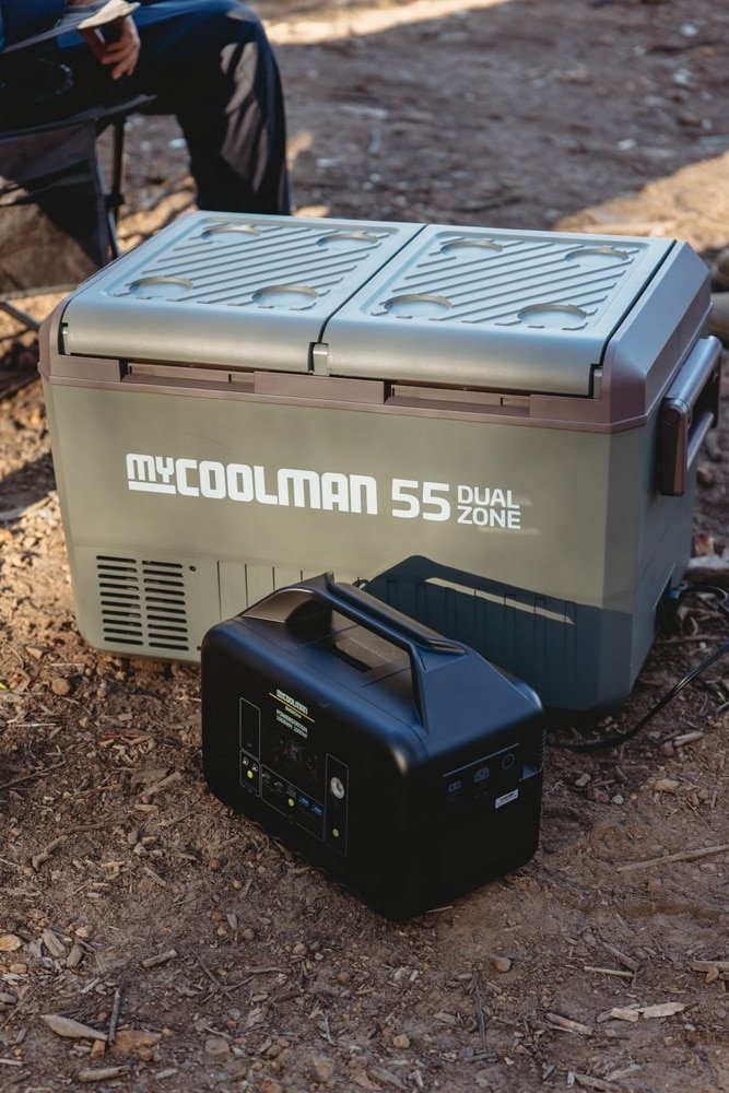 myCOOLMAN Recreational Series Dual Zone Portable Fridge/Freezer 55L