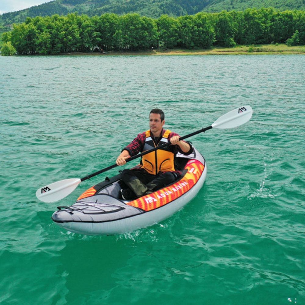 Aqua Marina Memba 330 Solo Touring Inflatable Kayak with Paddle 10ft 10in