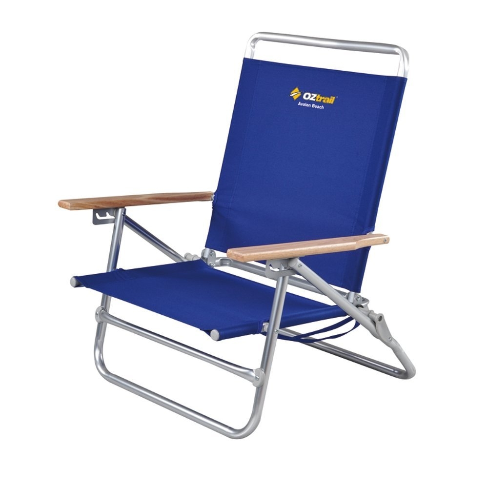 OZtrail Avalon Folding Recliner Beach Chair