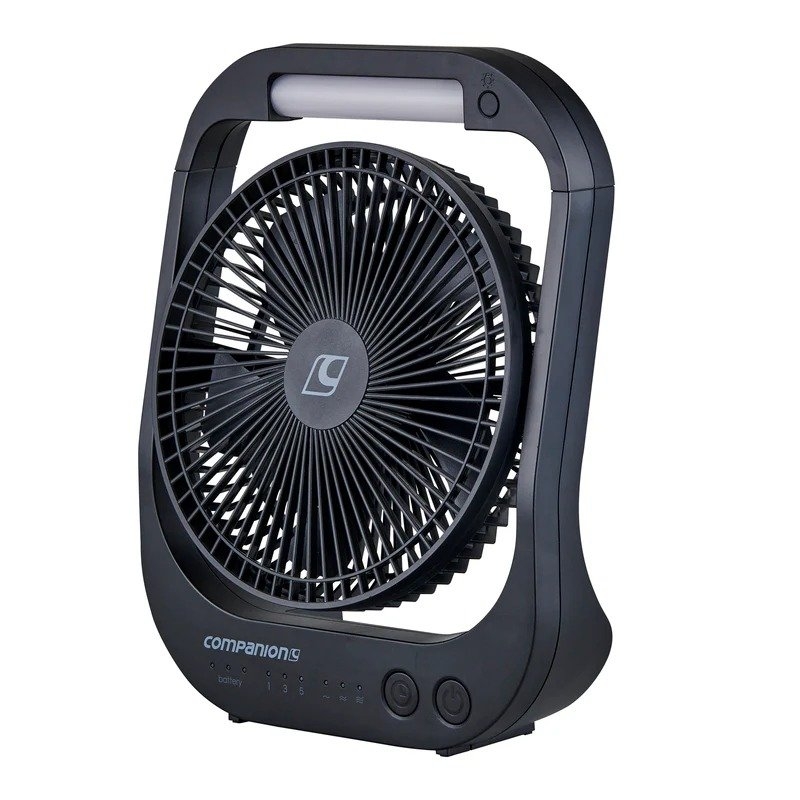 Companion Aerobreeze Lumos Fan with Light 20cm