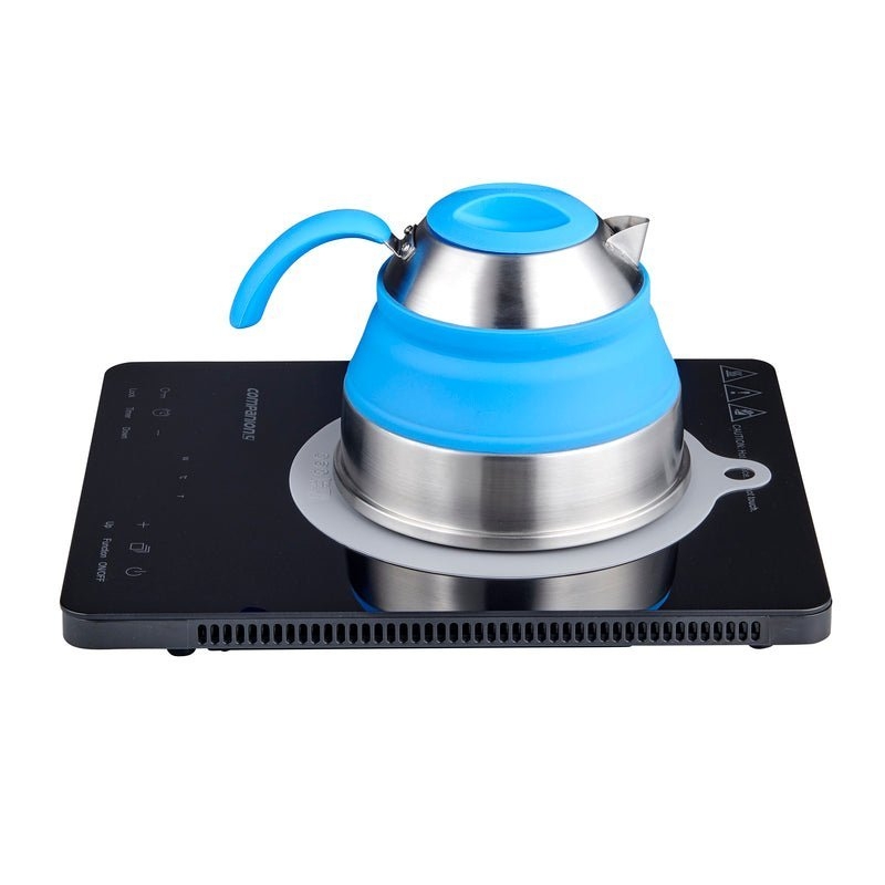 Popup Stainless Steel Induction Compatible Compact Kettle 2L