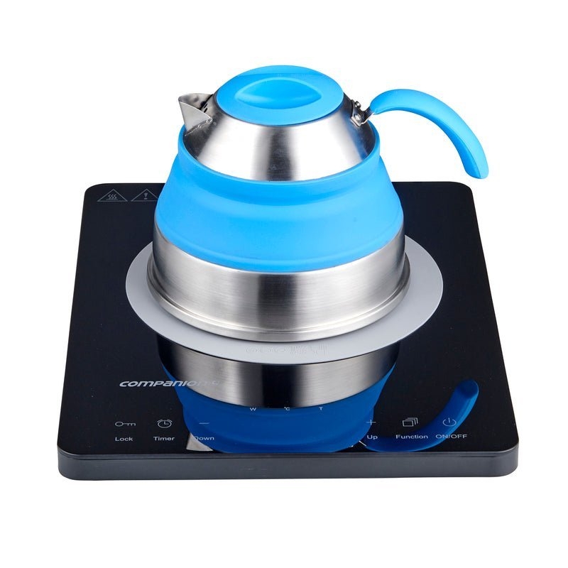 Popup Stainless Steel Induction Compatible Compact Kettle 2L