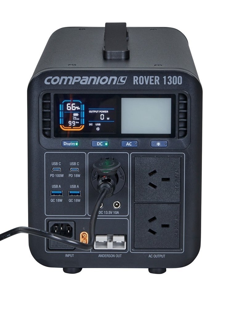 Companion Rover 1300 Lithium Portable Power Station 60Ah